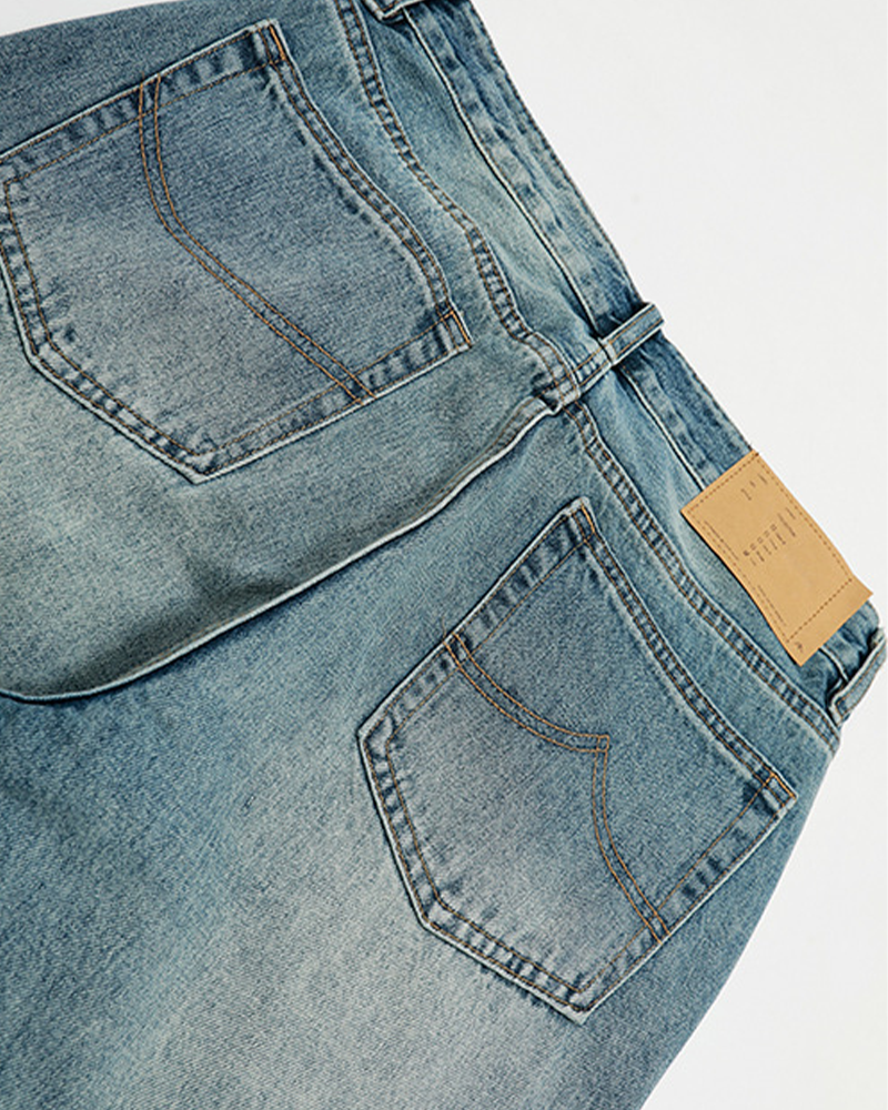 Retro casual trousers