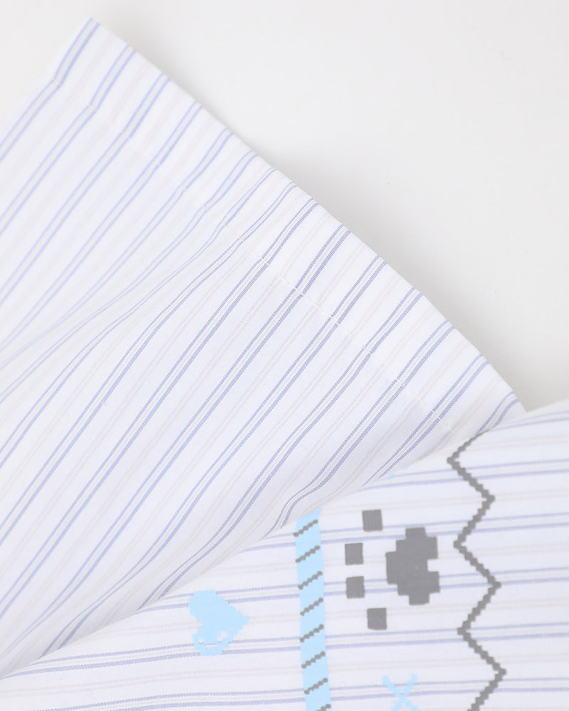 Cartoon puppy short-sleeved shirt