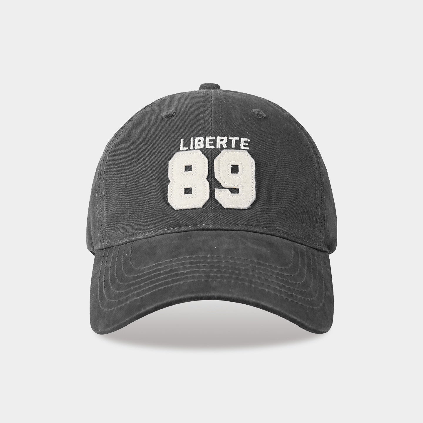 Color block embroidered baseball cap