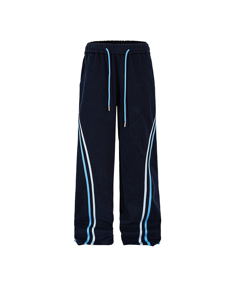 Patchwork Multi-Pocket Trousers