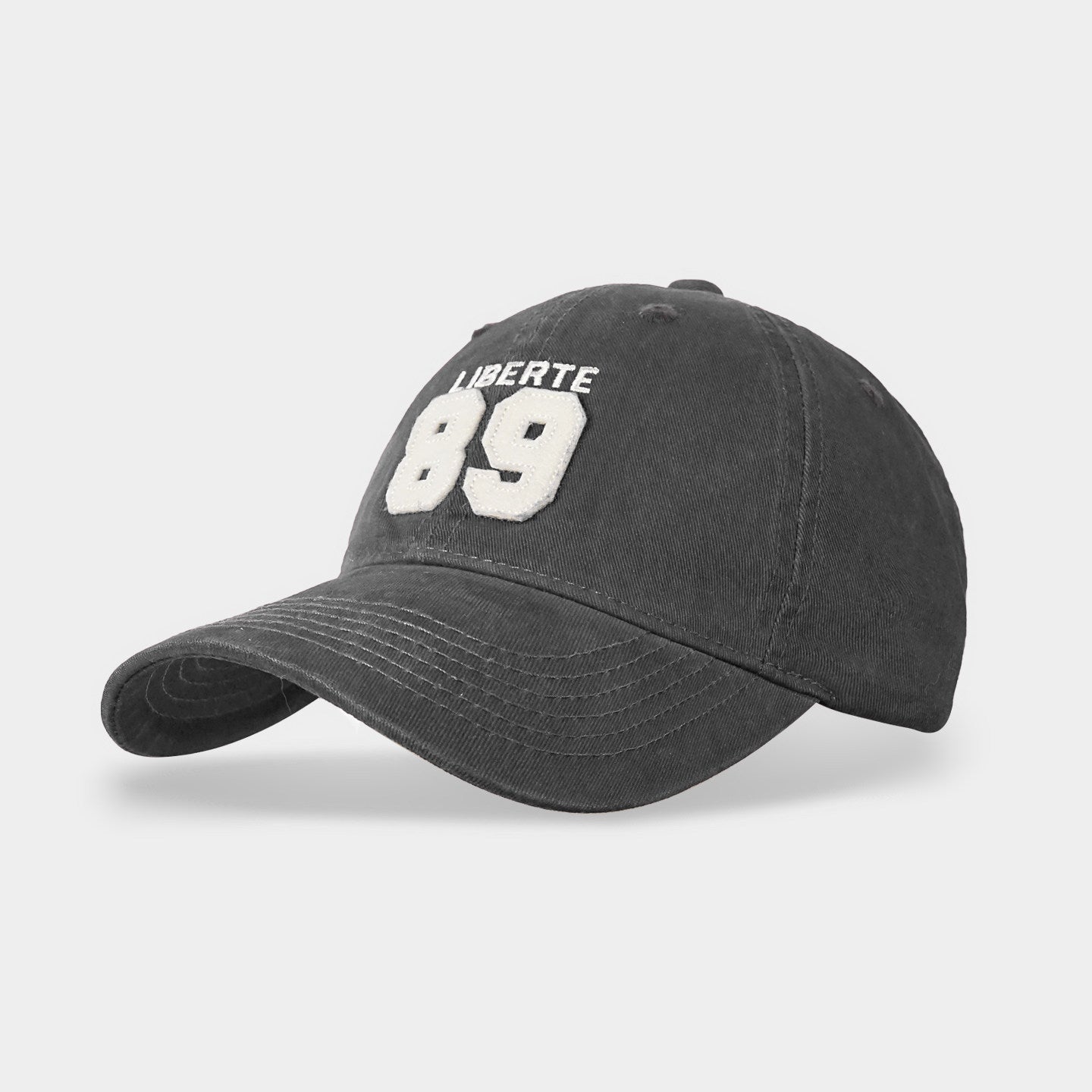 Color block embroidered baseball cap