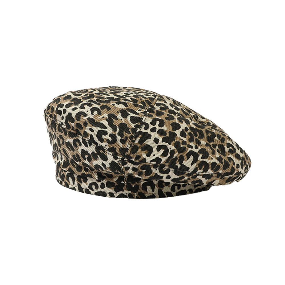 Vintage leopard print hat