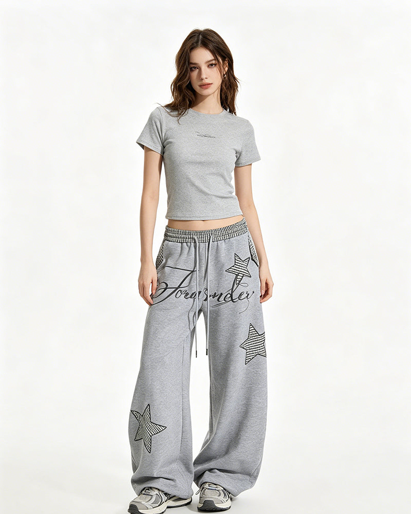 Star Letter Pants
