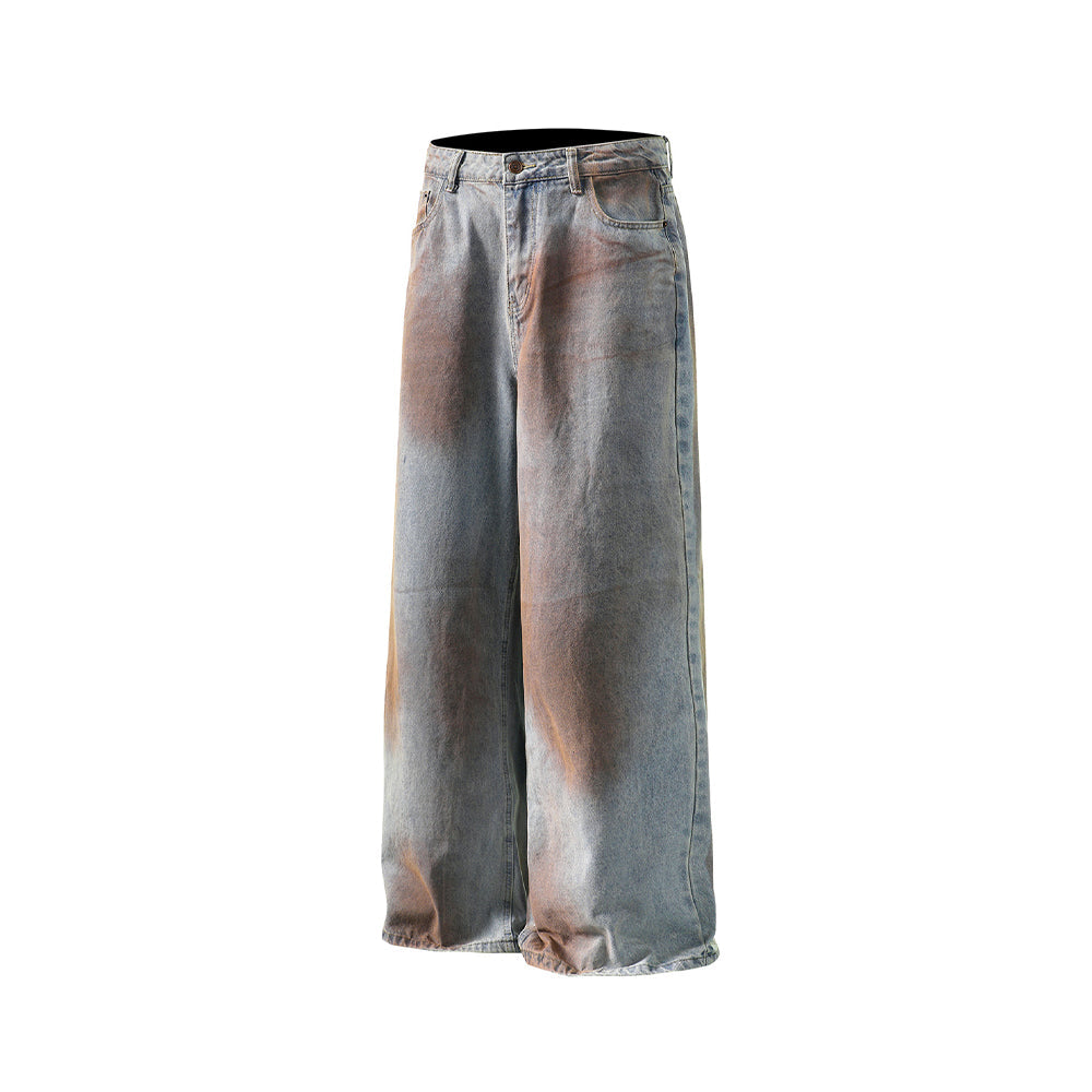 Vintage distressed jeans