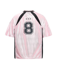 Retro Color Block Sports T-shirt