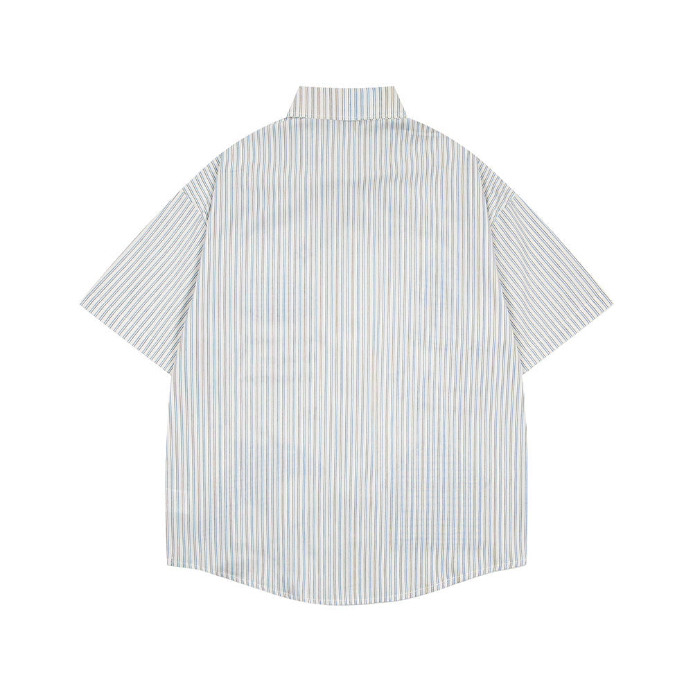 Vintage Embroidered Short Sleeve Shirt