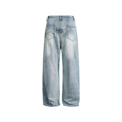 Straight-leg casual trousers
