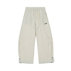 Retro simple loose casual pants