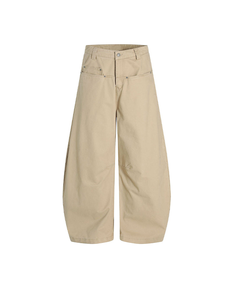 Casual distressed trousers