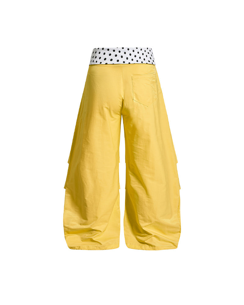 Retro polka dot trousers