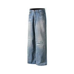 Ripped casual all-match jeans