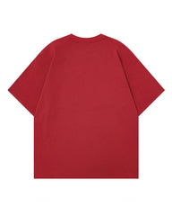 Retro letter short sleeves