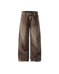 Ombre Straight-Leg Casual Pants