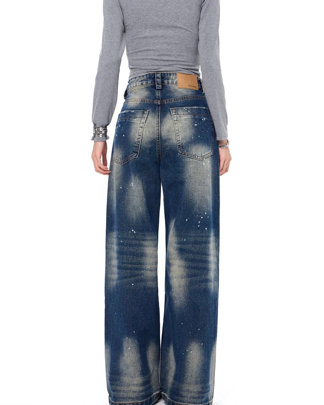 Washed jeans