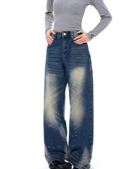 Washed jeans