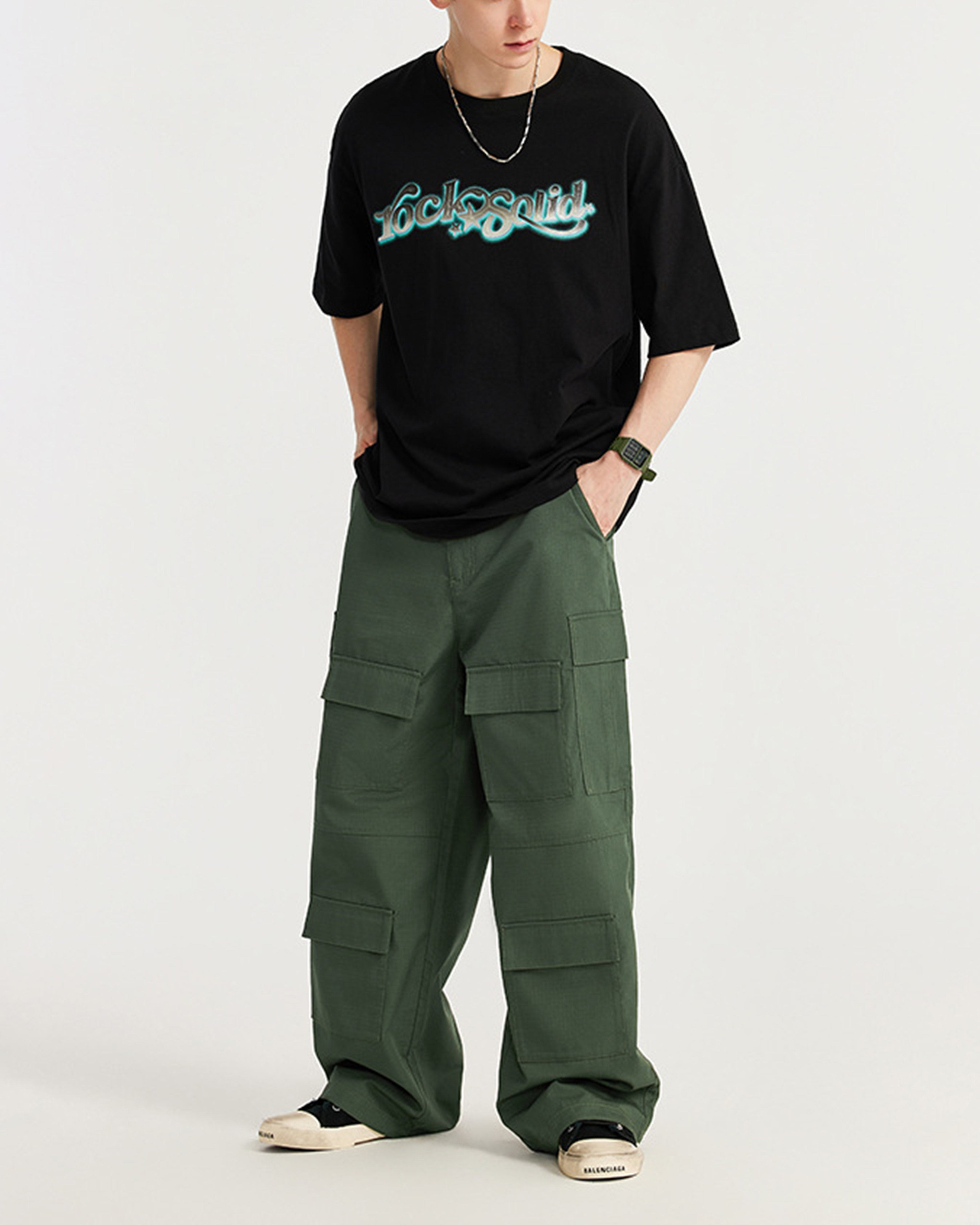 Casual Pocket Overalls