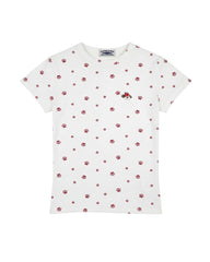 Puppy Paw Print Slim Fit Short Sleeve