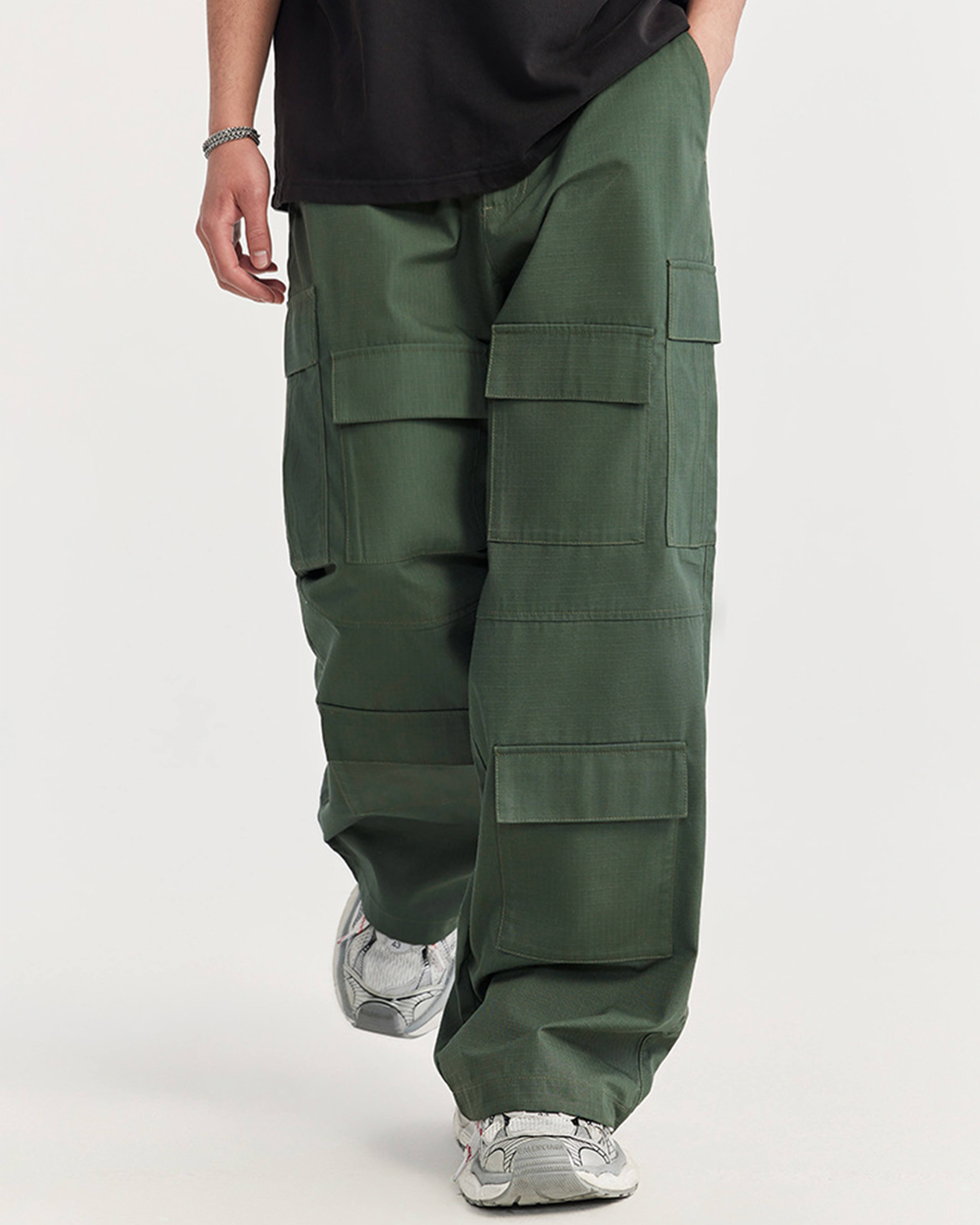 Casual Pocket Overalls