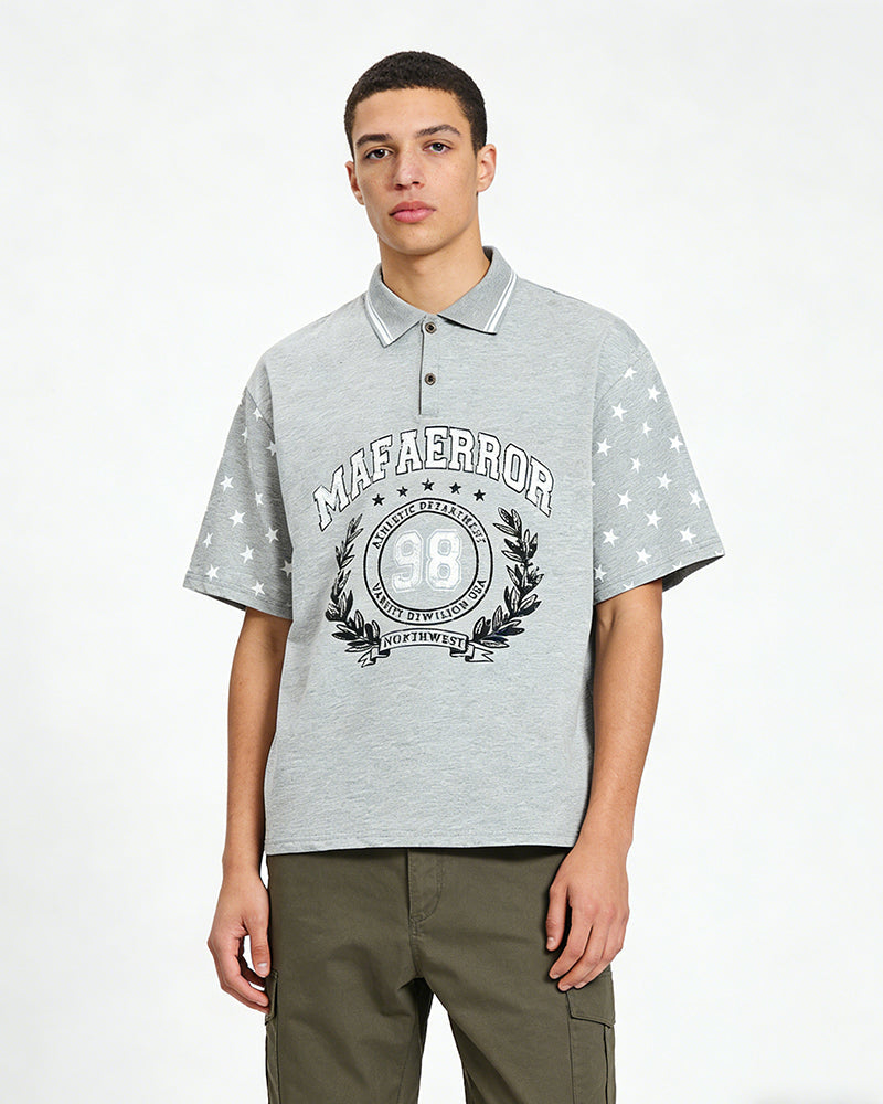 Retro casual short sleeves