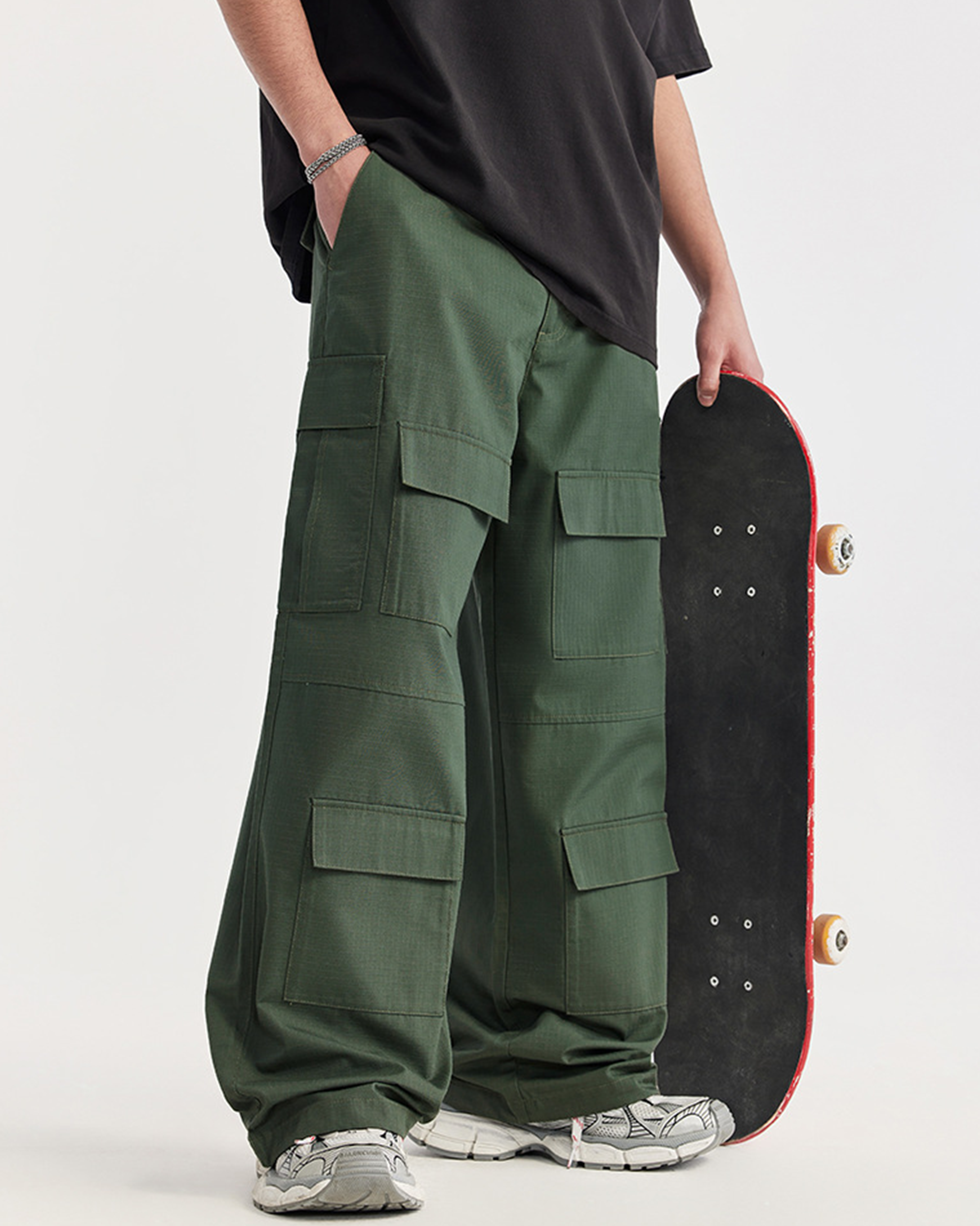 Casual Pocket Overalls