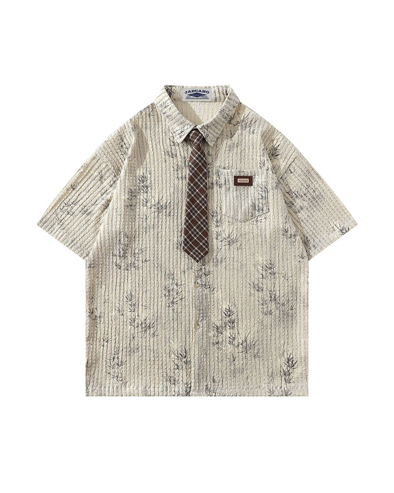 Casual short-sleeved shirt