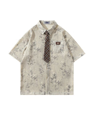 Casual short-sleeved shirt