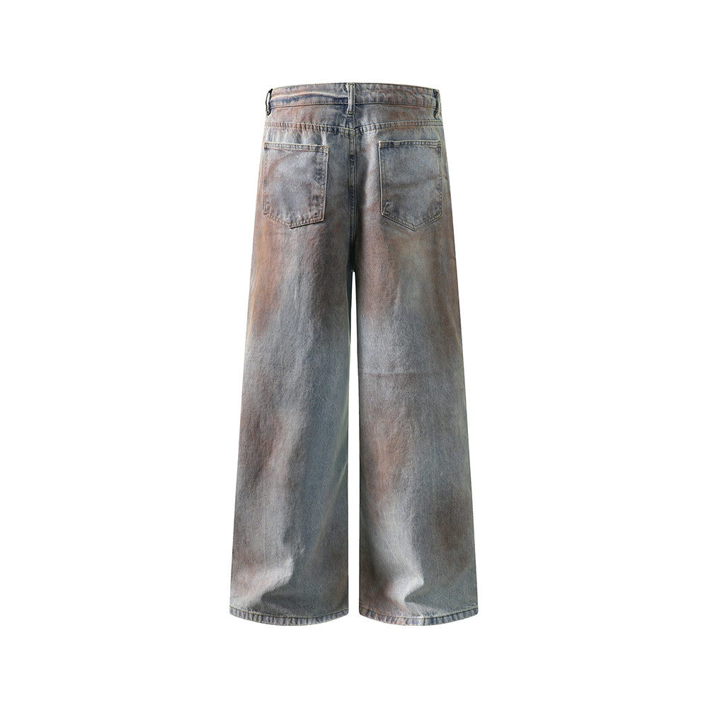 Vintage distressed jeans