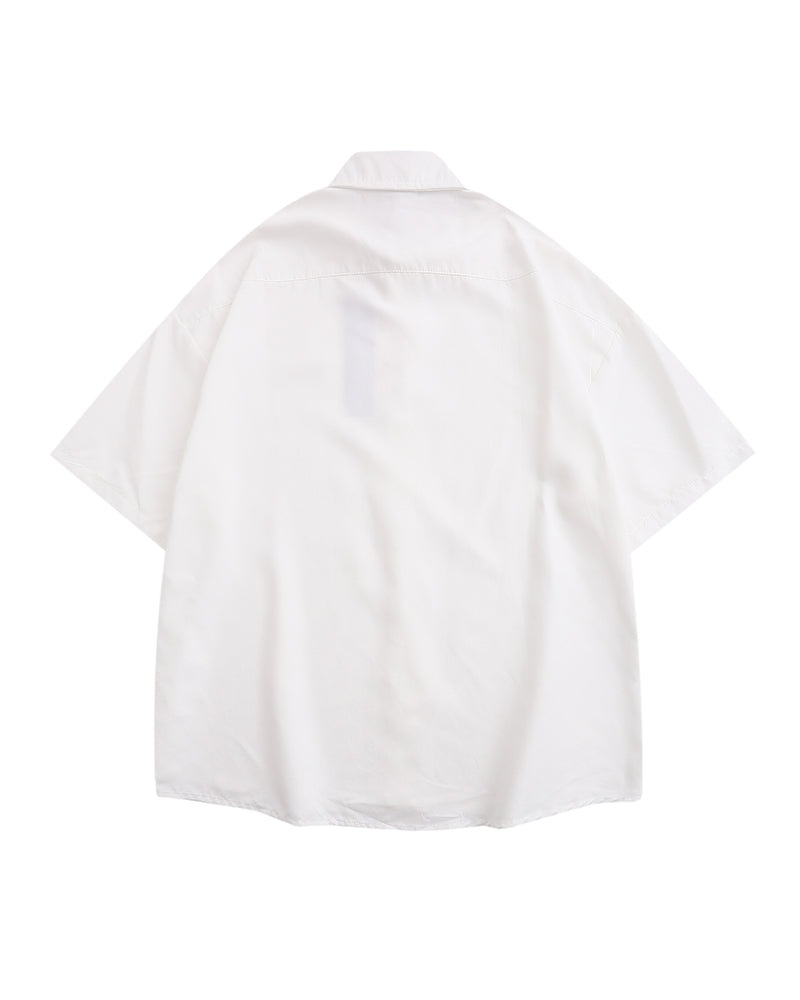 American retro simple shirt