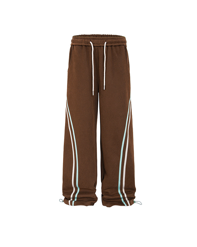 Patchwork Multi-Pocket Trousers
