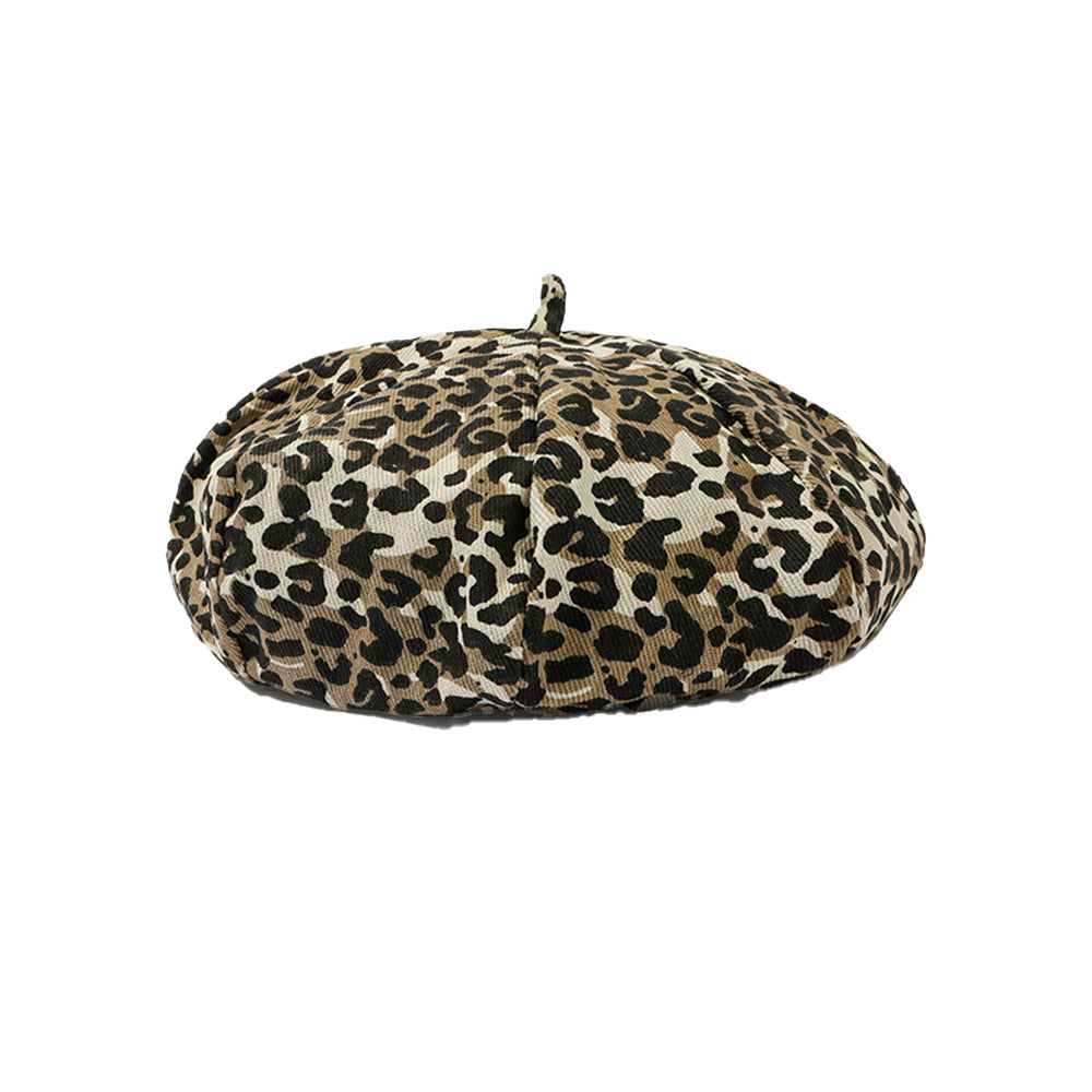 Vintage leopard print hat