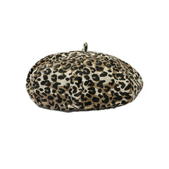 Vintage leopard print hat