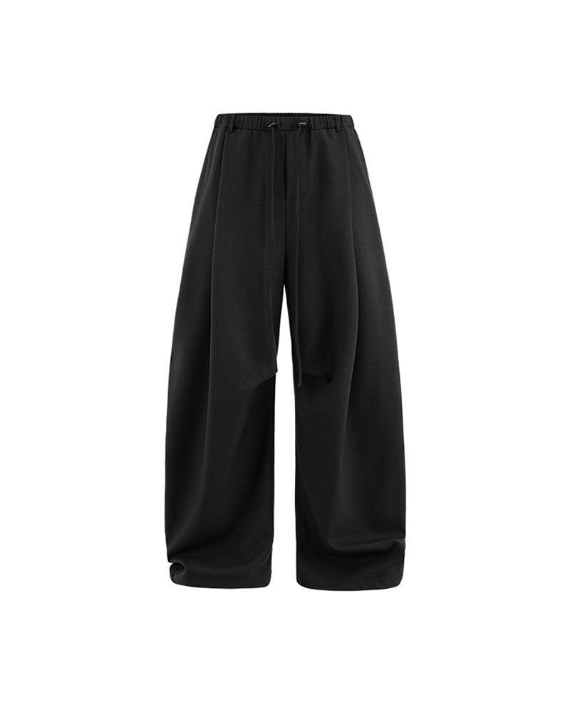 Loose-fitting casual wide-leg pants