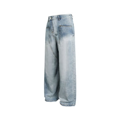 Straight-leg casual trousers