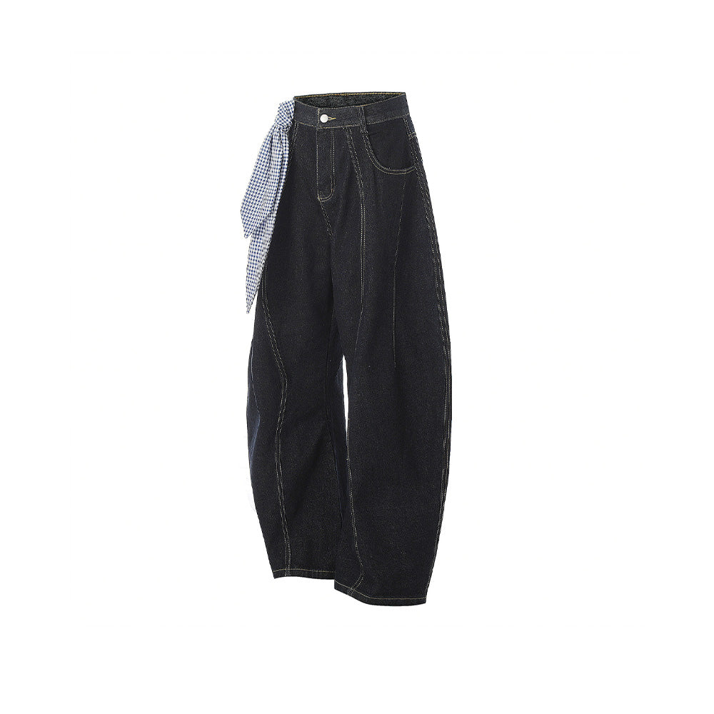 Scarf casual jeans