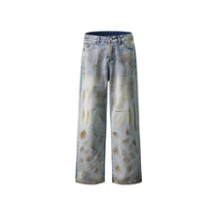 Casual straight jeans