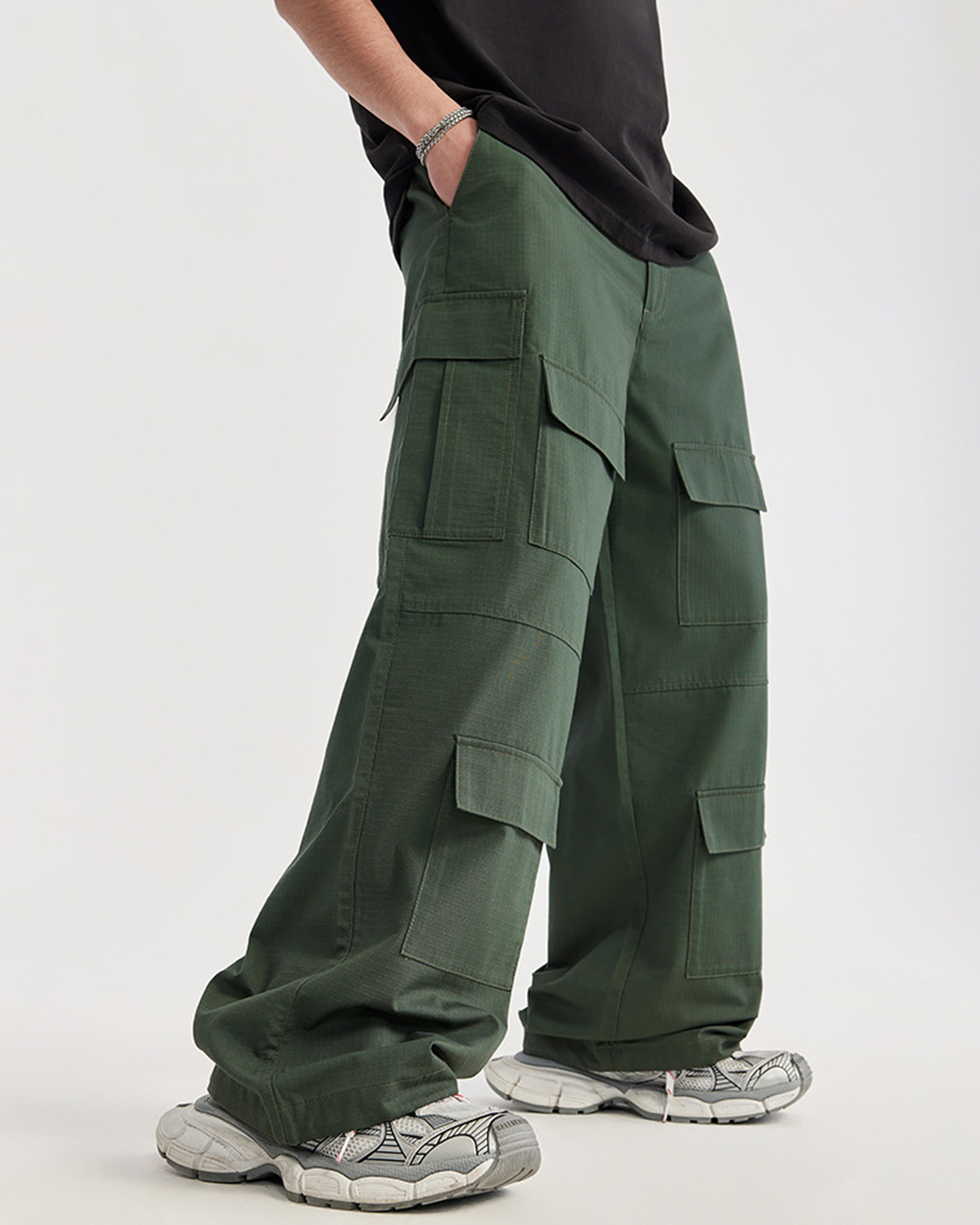 Casual Pocket Overalls