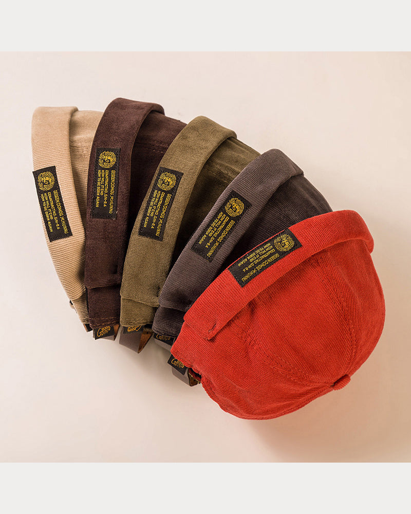 Corduroy Hip-Hop Hat