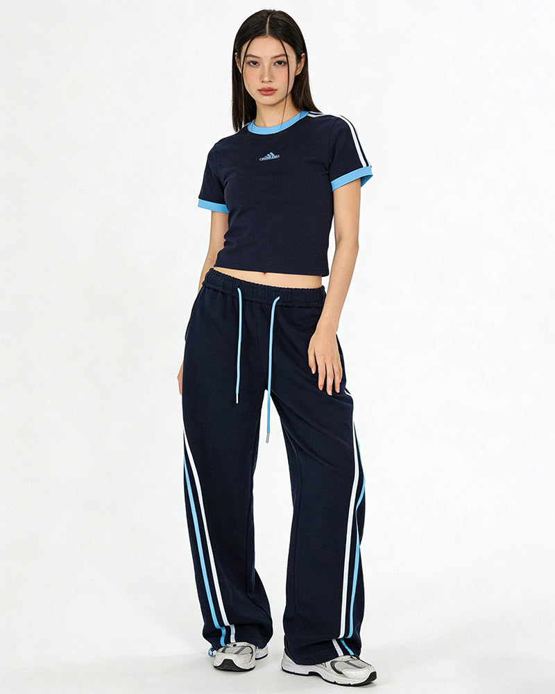 Patchwork Multi-Pocket Trousers