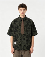 Retro Couple Short-Sleeve Shirts