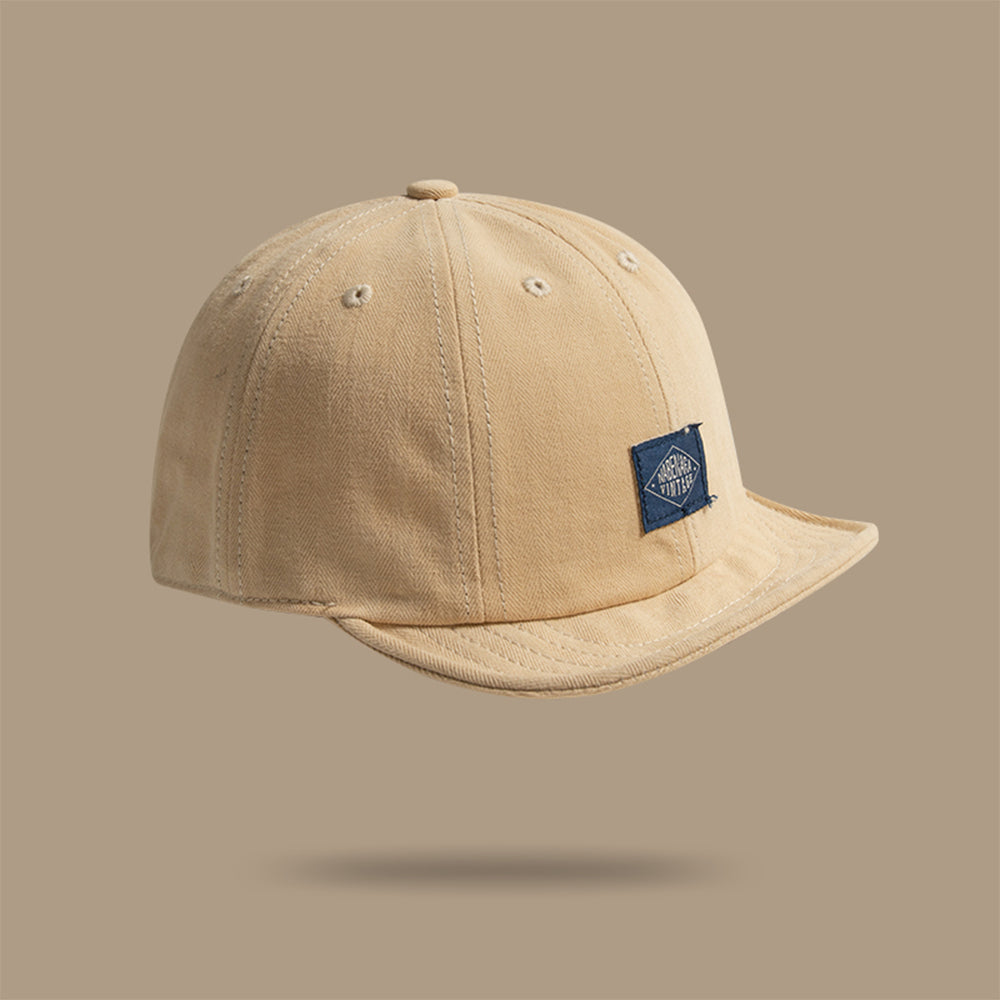 Retro Peaked Cap