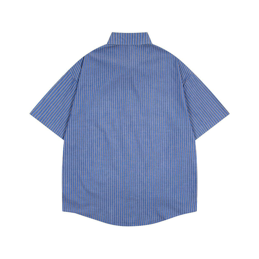Vintage Embroidered Short Sleeve Shirt