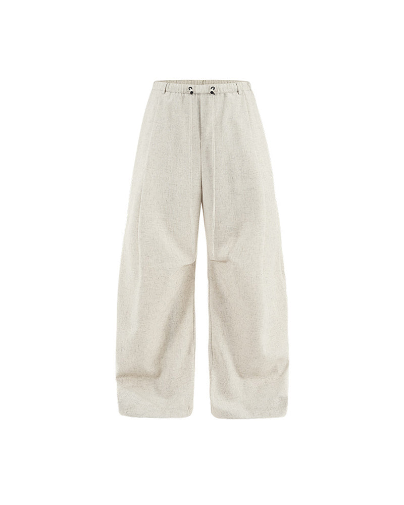 Loose-fitting casual wide-leg pants