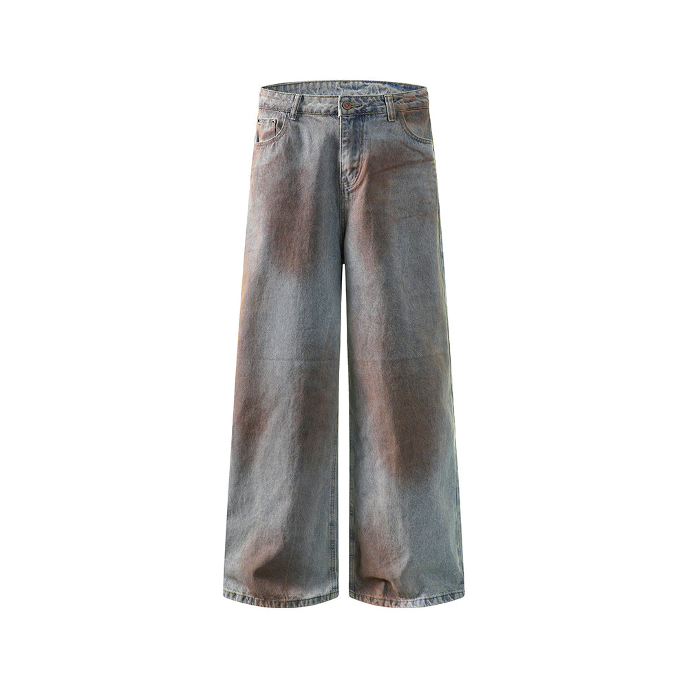 Vintage distressed jeans