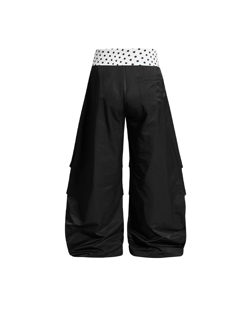 Retro polka dot trousers