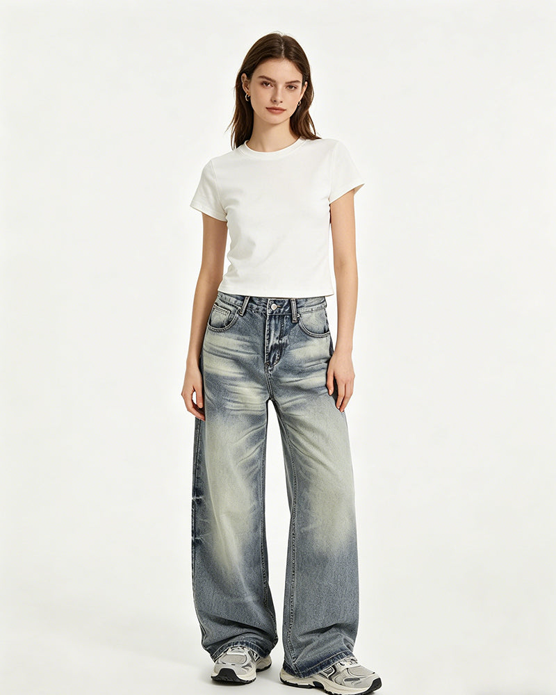 Ombré Washed Jeans