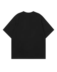 Creative vase print short-sleeved shirt