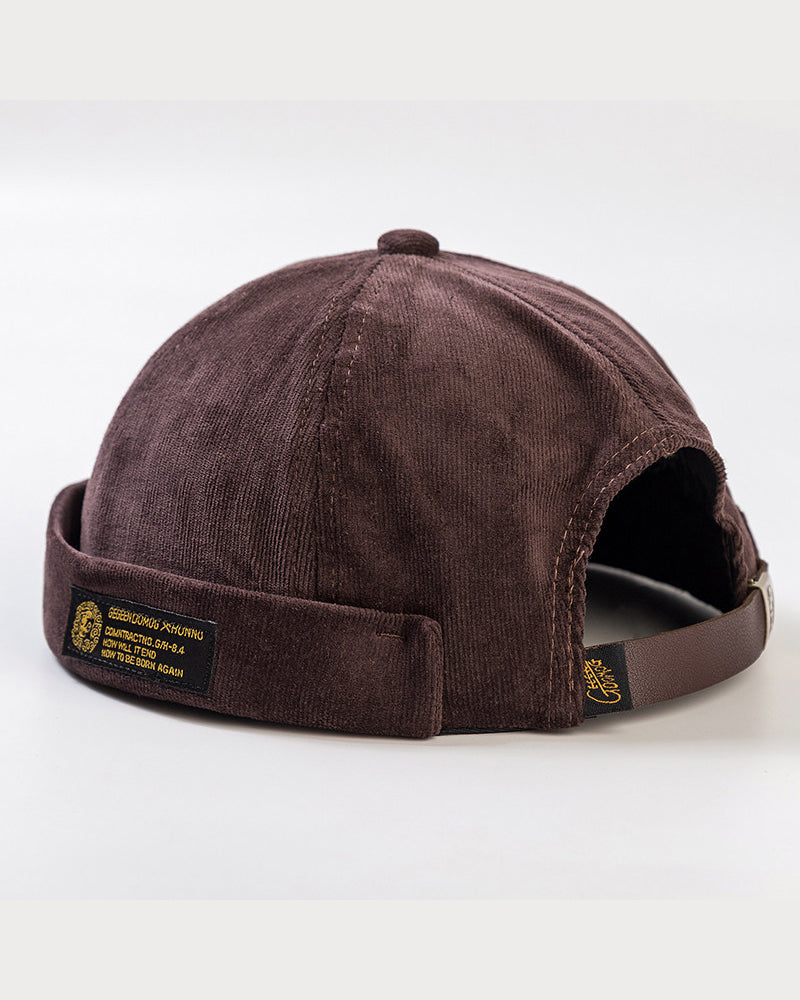 Corduroy Hip-Hop Hat