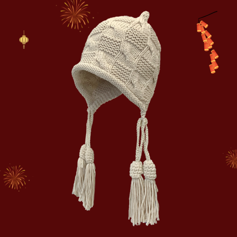 knitted warm hat