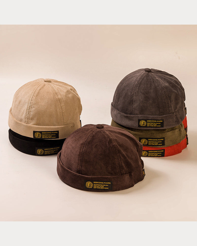 Corduroy Hip-Hop Hat