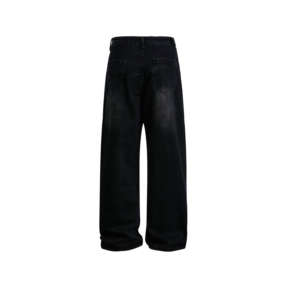 Straight-leg casual trousers